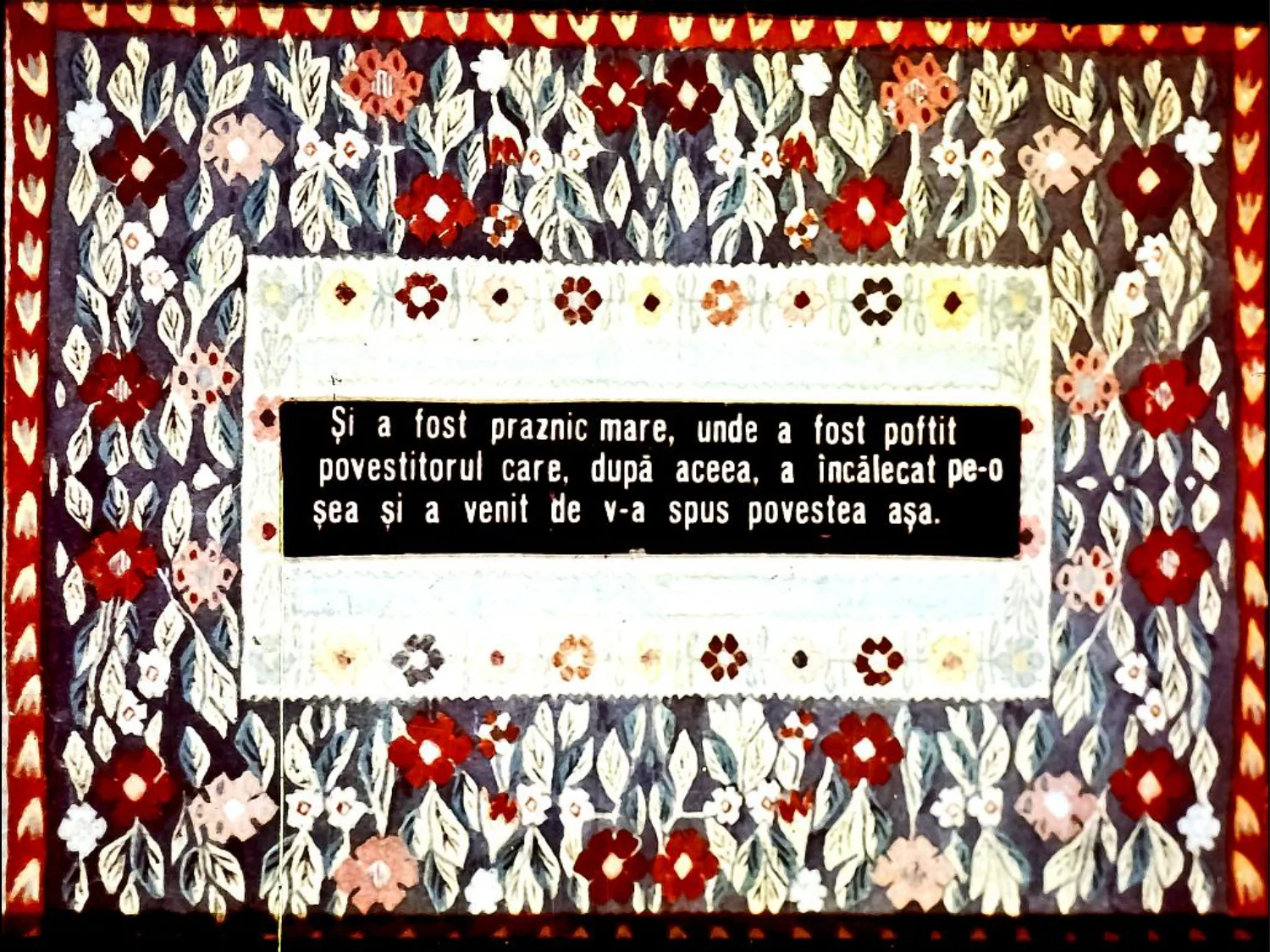 Ilustrație cu capre și țapi adunați împreună la masă, petrecând și bucurându-se.