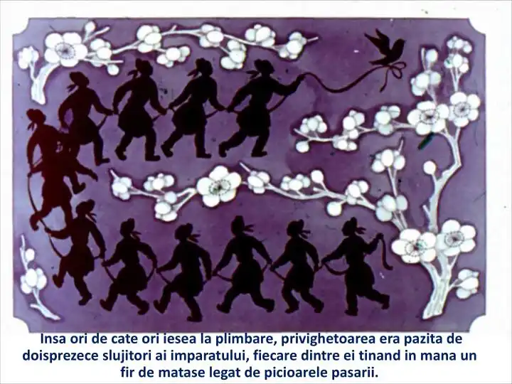 Ilustrație cu siluete de oameni care se țin de mâini, înconjurați de flori, cu un text în partea de jos.